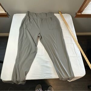 Women's Relaxed Jogger Pants in Light Sage